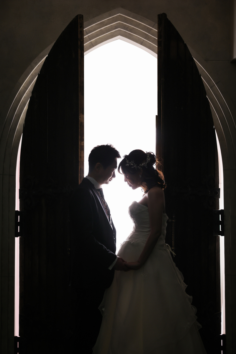 シルエット写真でドラマチックな雰囲気も