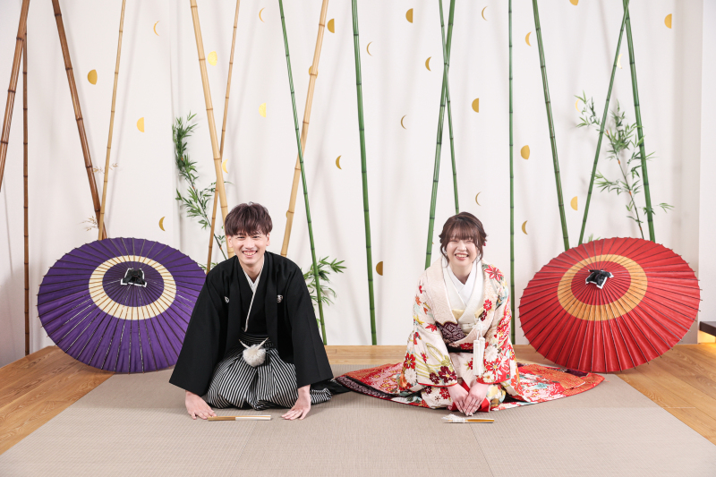 和装の定番ショット!