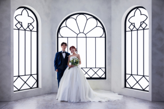 お二人の空気感が伝わる写真に。