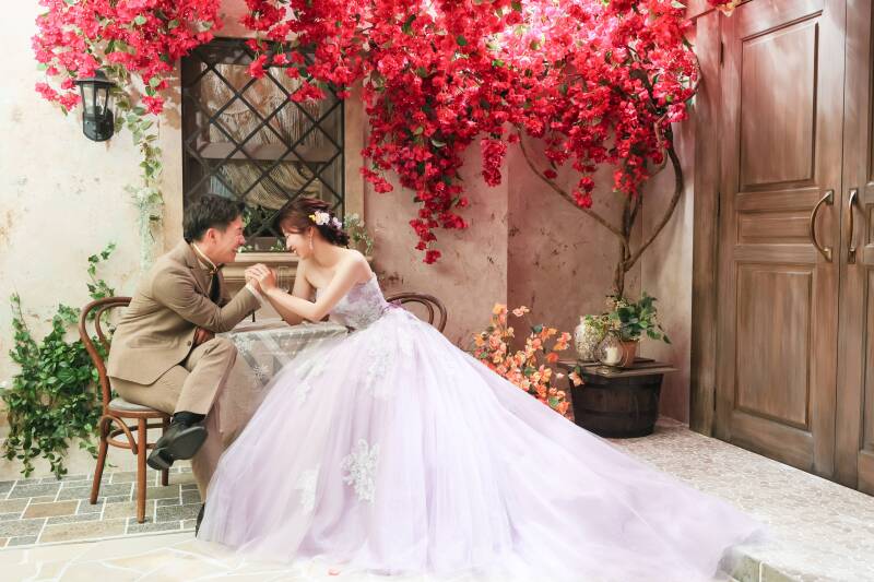 お二人らしい笑顔が弾ける瞬間