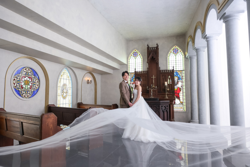 風にそよぐベールとともに