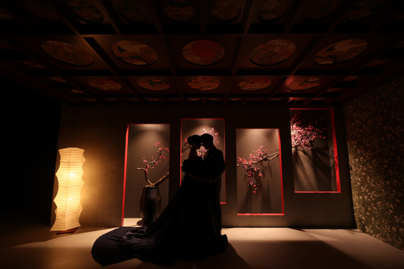 和の美しさに抱かれた一瞬