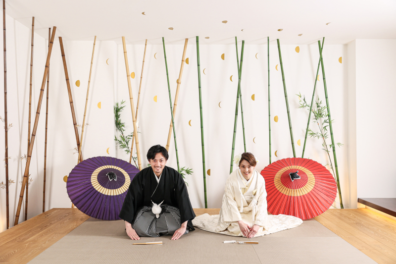 王道の正座ショット