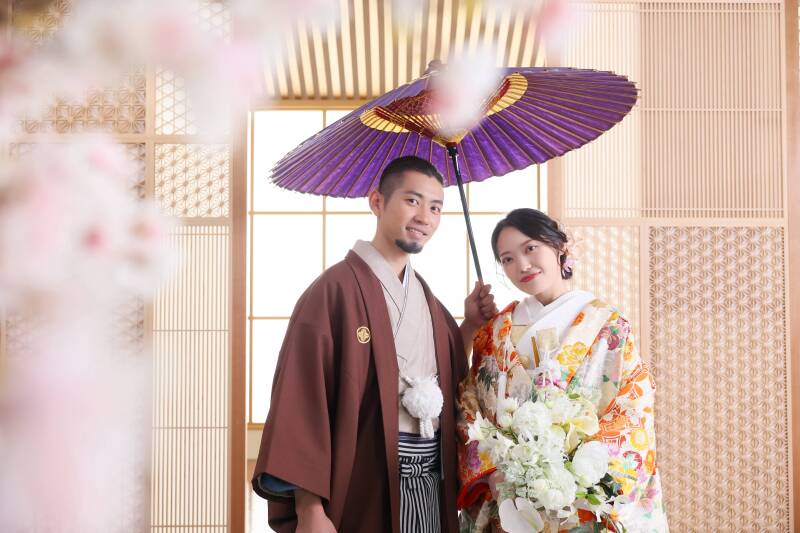 桜のベールに包まれて、幸せなひととき