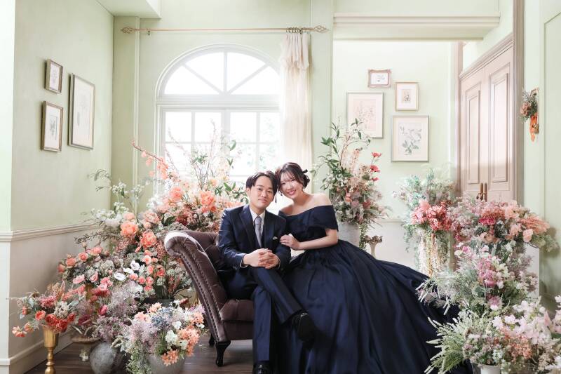 多彩な世界観でおふたりの魅力を引き出す上質スタジオ撮影