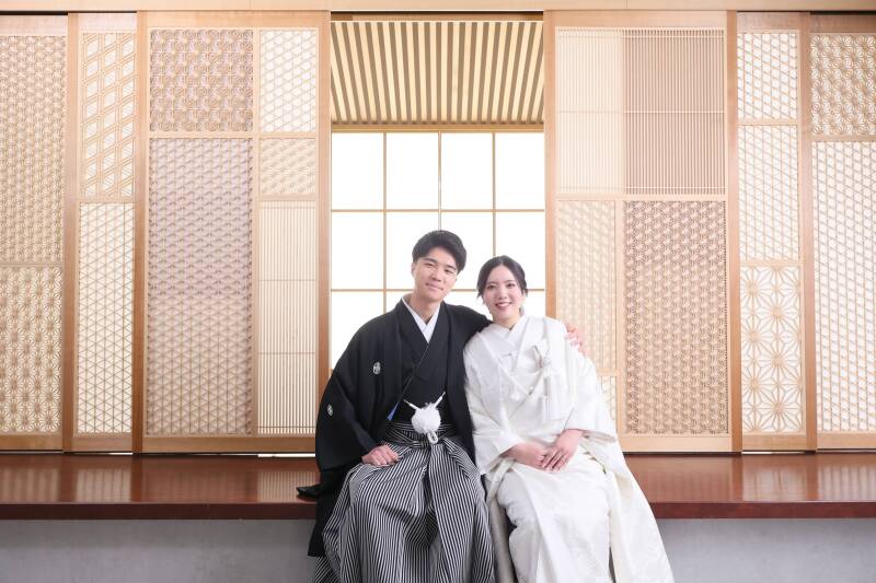 幸せが溢れ出す、至福の寄り添いショット