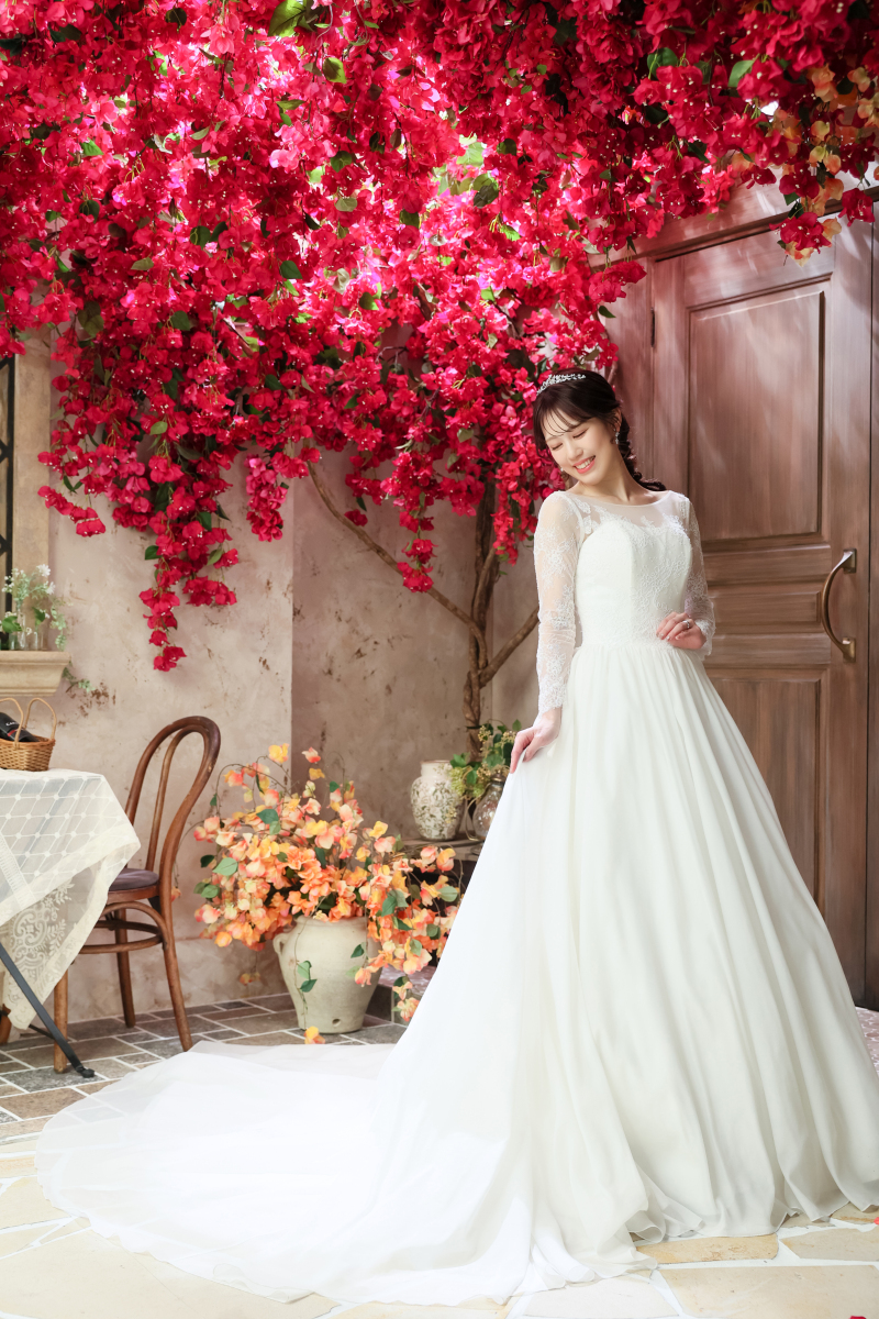 自然光とブーゲンビリア