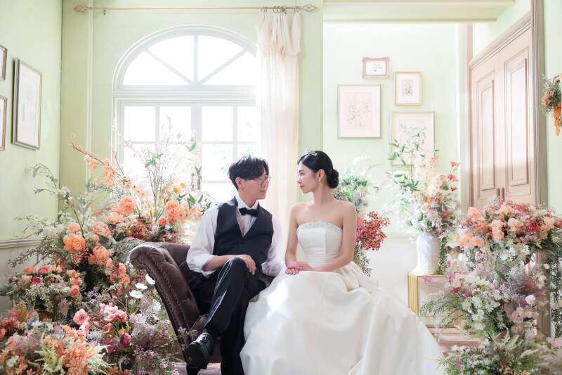 静かに見つめ合う、至福のひととき 