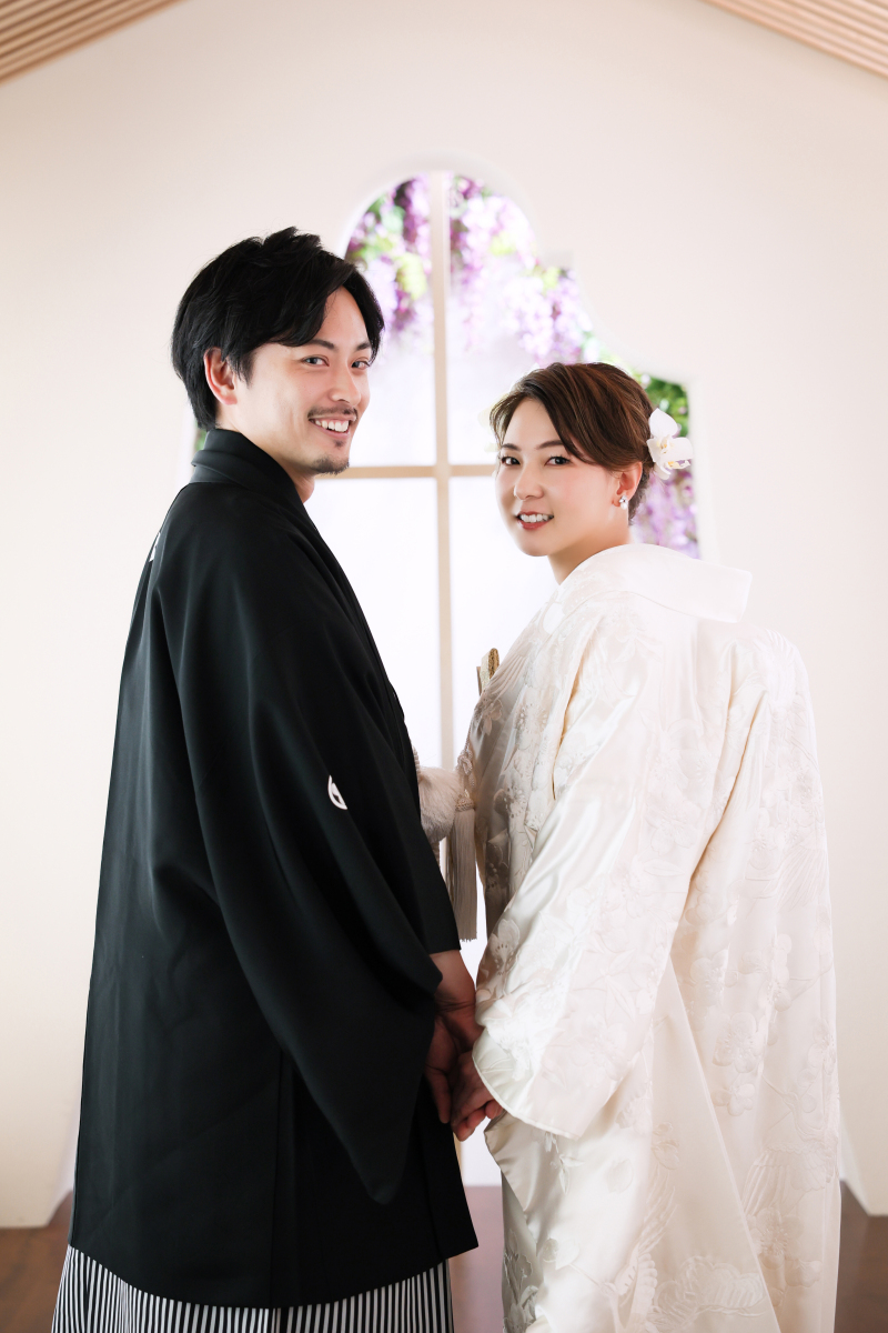 和装姿が映える