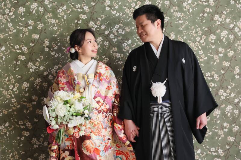 笑顔溢れる和装撮影！多彩な背景で残す幸せの瞬間
