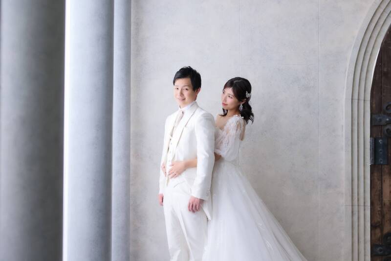 重なり合うお二人の柔らかな表情