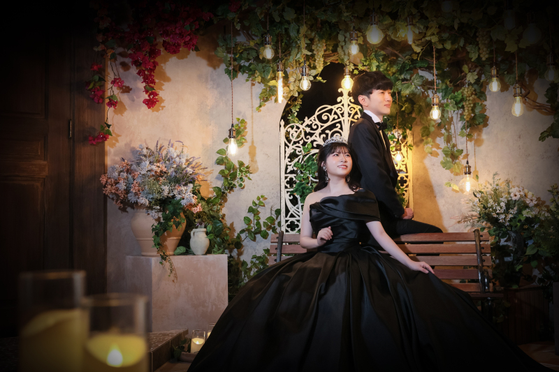 おふたりの未来を照らすように