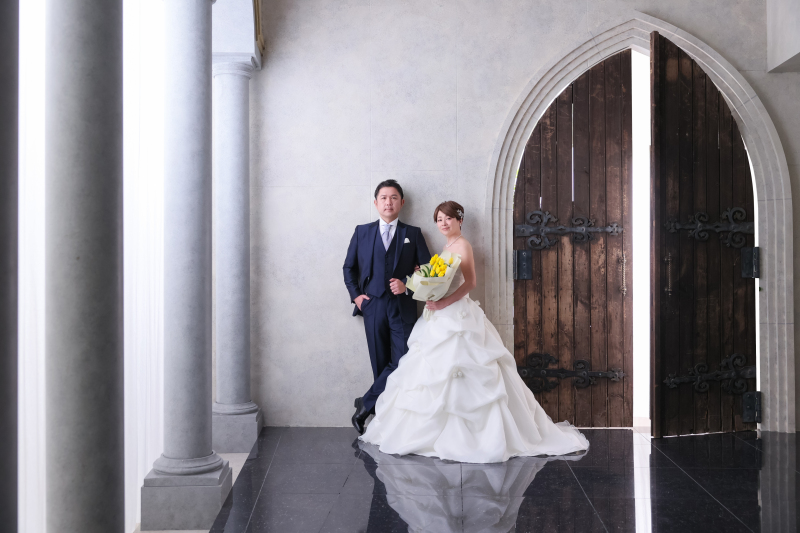 堂々とした扉に