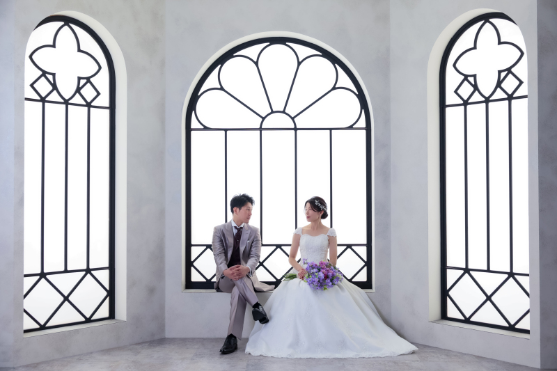 優しい表情に、幸せが静かにあふれる