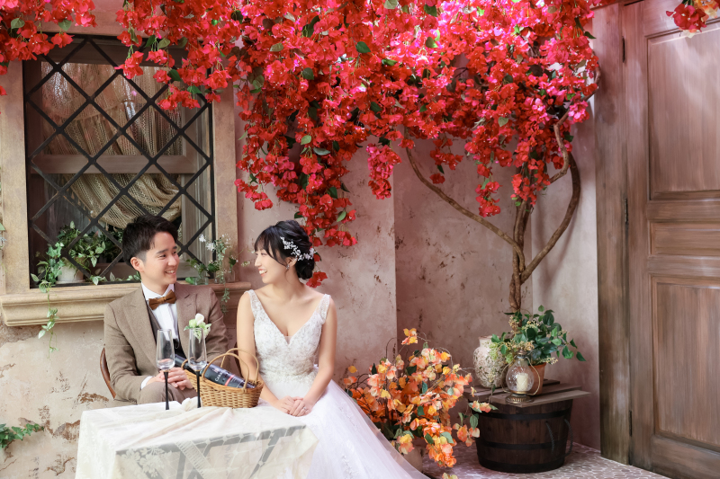 ヨーロッパのレストランで