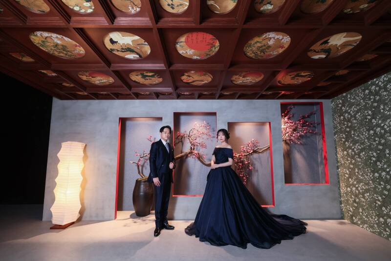 伝統とモダンが交差する豪華な空間美