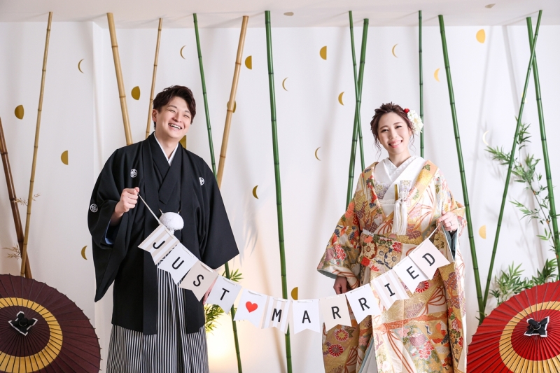 お持ち込みの小物を生かした撮影も♡