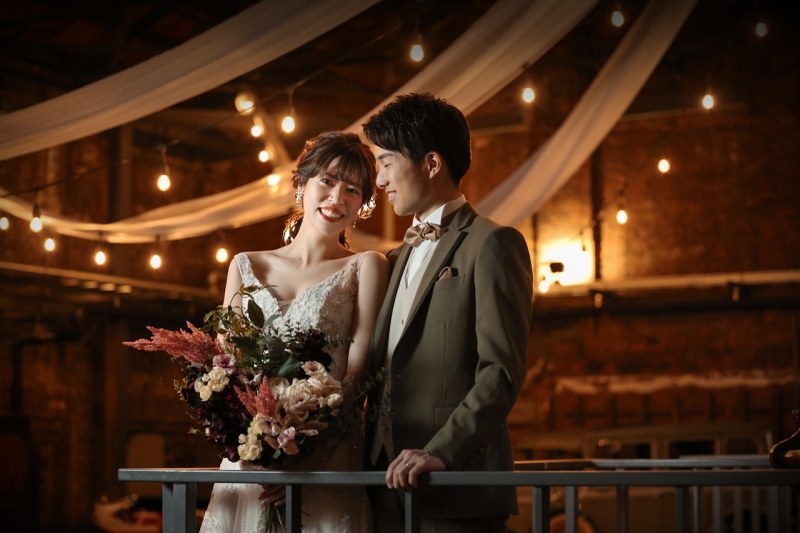 ロマンチックなライトアップで♡