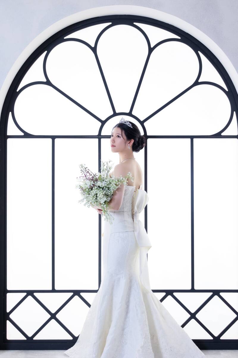 マーメイドラインが引き立つソロカット