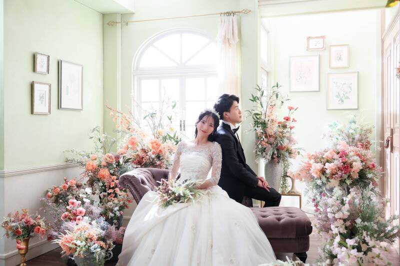 お花の香りとやわらかな光