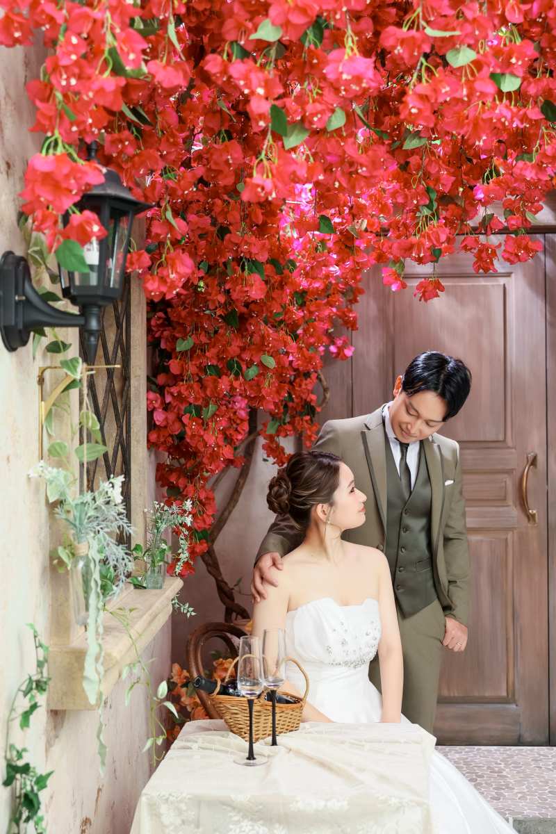 鮮やかな南国の一角で