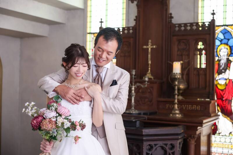 おふたりの優しい空気感を、一番近くで見守って