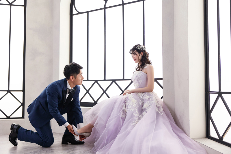 まるで王子様とお姫様のように