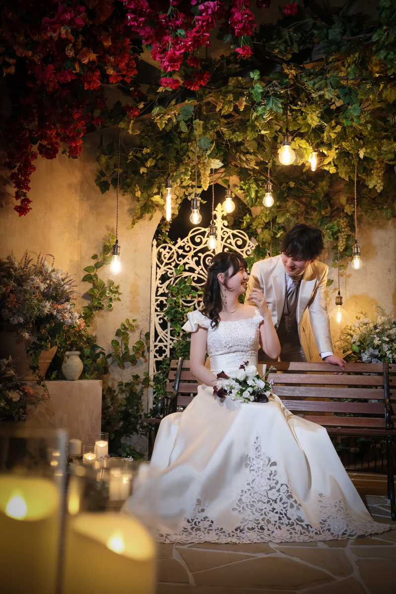 おふたりだけの物語が優しく紡がれる