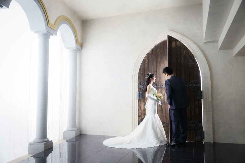 洋装にチェンジして