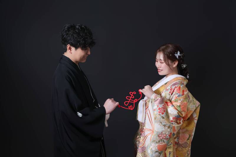 運命を繋ぐ「寿」の糸。伝統を大切にするおふたりへ