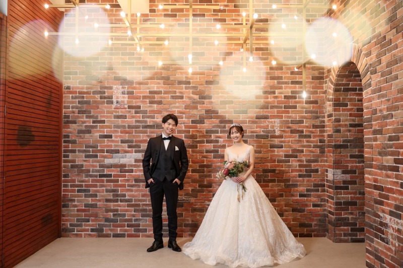 自然とこぼれるふたりの笑顔