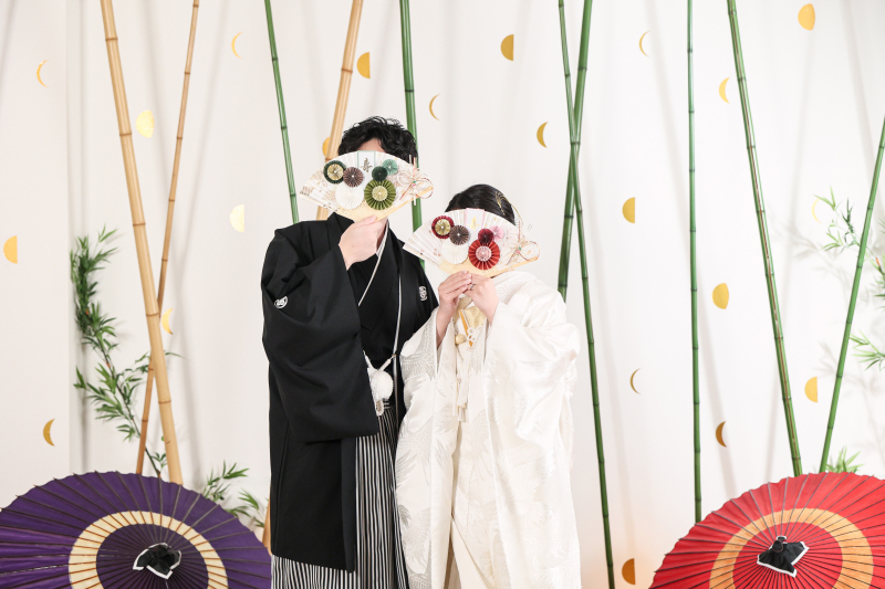 お持ち込みの小物で2人らしく