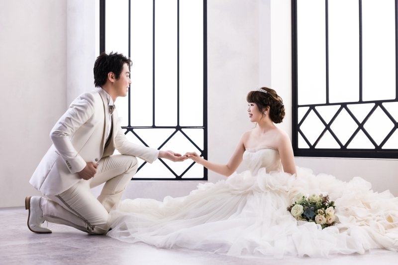 ヘイリーのドレスに埋もれて♡