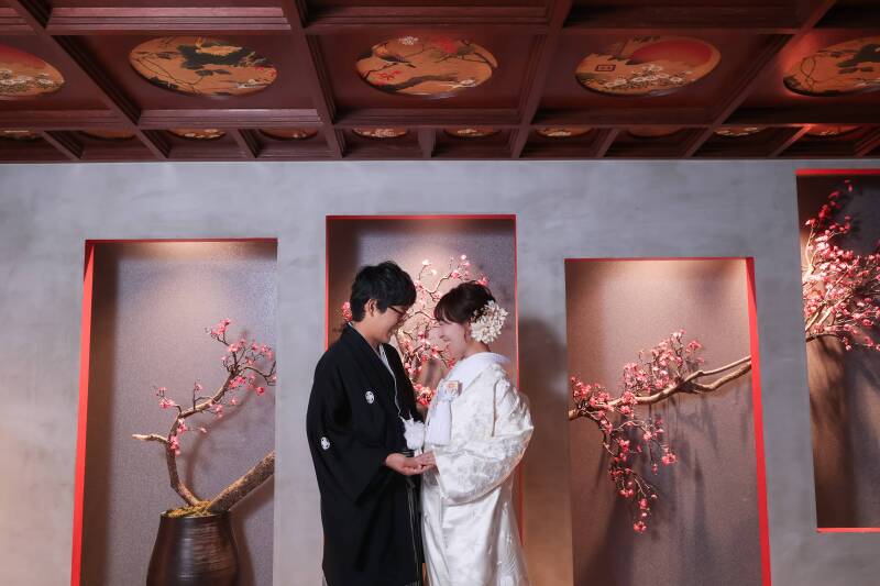 言葉を交わさずとも伝わる。おふたりの穏やかな時間