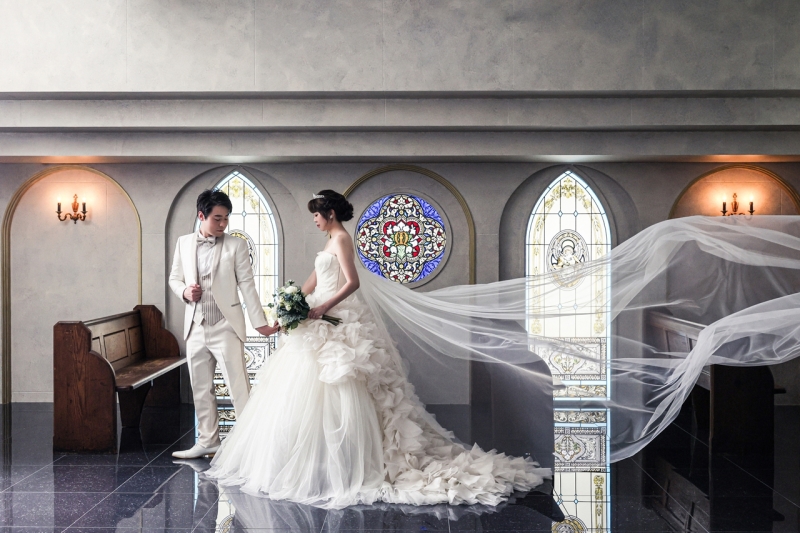 最愛の人の手をとって♪