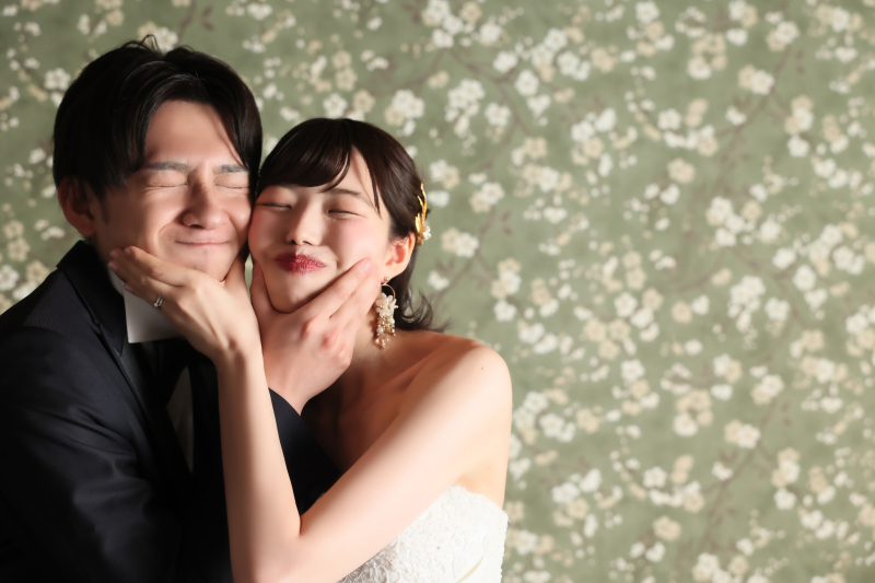 笑顔ショットも