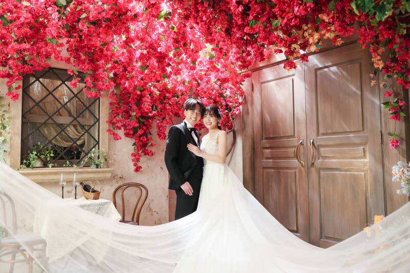 花と光に祝福されて