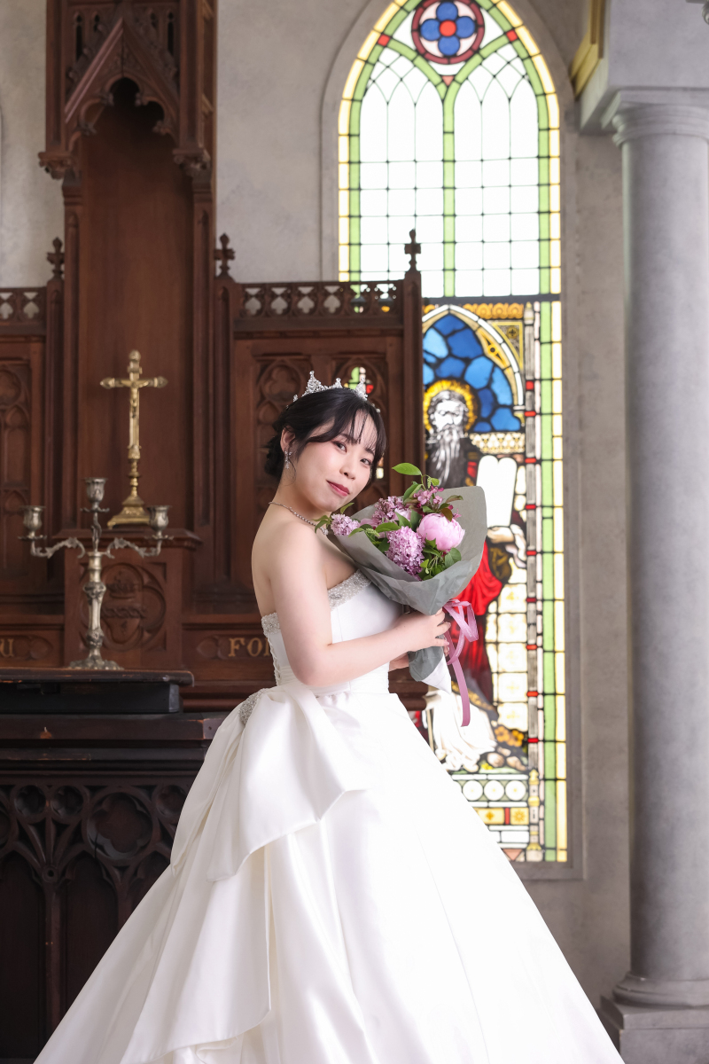 ご新婦様の笑顔が輝く瞬間