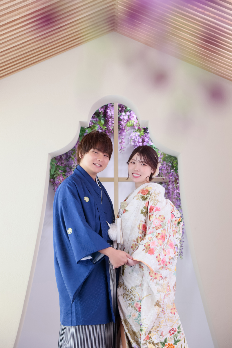 幸せに満ちたおふたりの姿