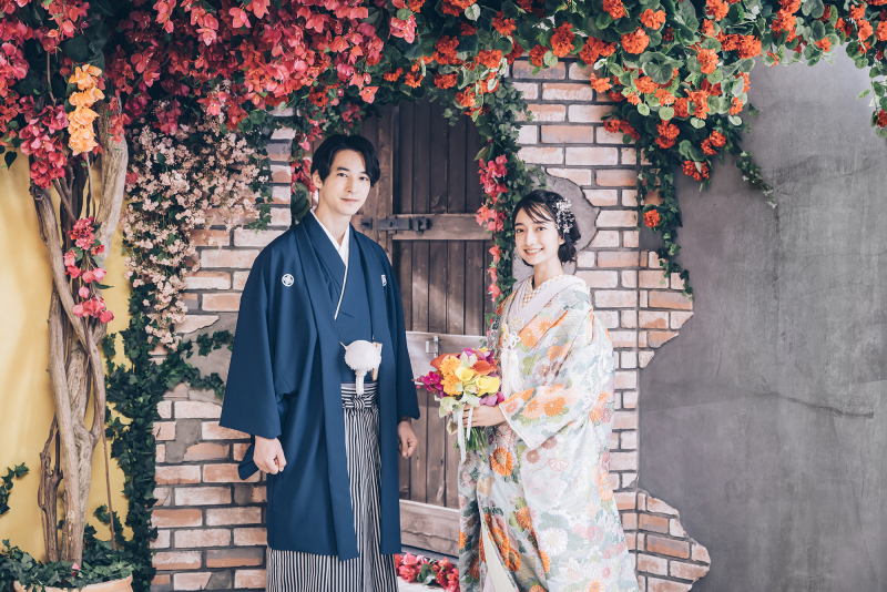 【和装とドレス、両方を選べる楽しさ】