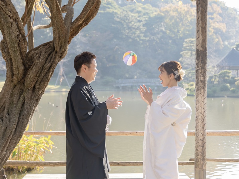 持ち込み小物で素敵なお写真を