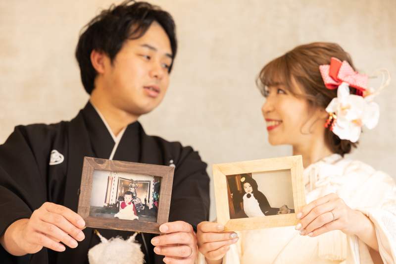 幼少期の自分と一緒に