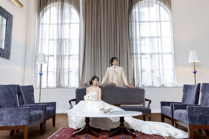 チャペル以外の場所でも撮影できます!