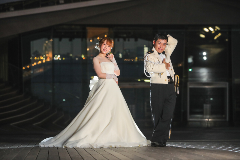 ジョジョ立ちでワンショット♡