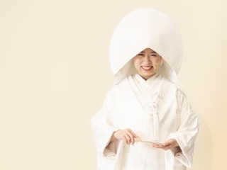 夢の白無垢姿でお写真を