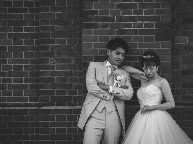 お二人のかっこいい表情も