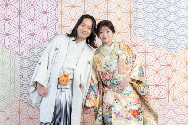 手繋ぎショット