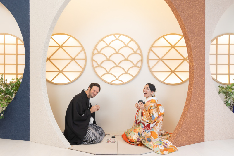 お持ち込みのお小物を使用して…