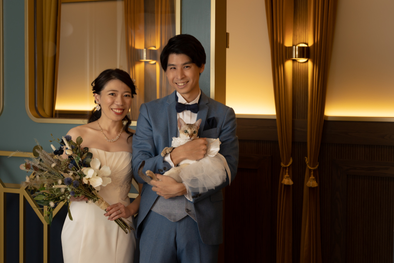 ネコちゃんと一緒に列車旅♫