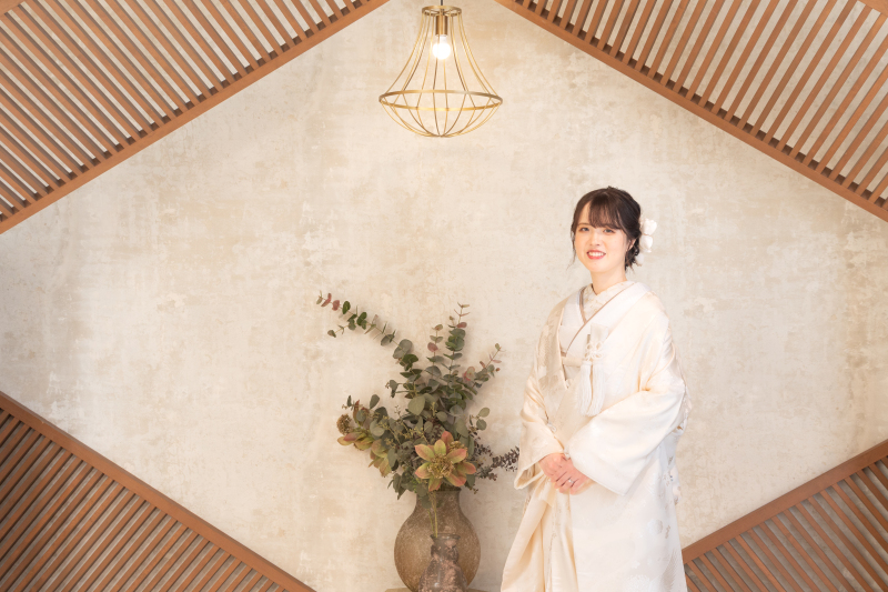 ご新婦様のソロショット!